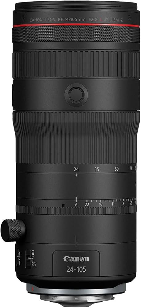 Amazon.com : Canon RF 24–105mm F2.8 L is USM Z Standard Zoom Lens