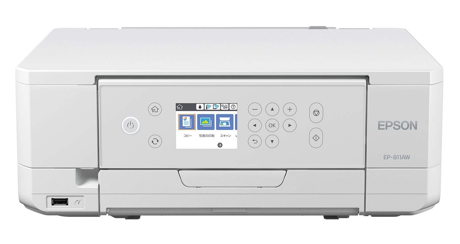 Amazon.co.jp: Epson EP-811AW Multifunction Colorio Printer, A4