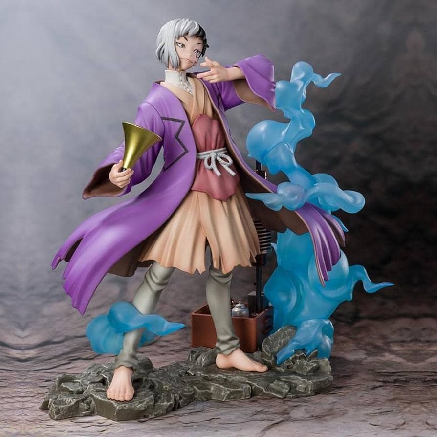 Amazon | TAMASHII NATIONS フィギュアーツZERO Dr.STONE あさぎりゲン
