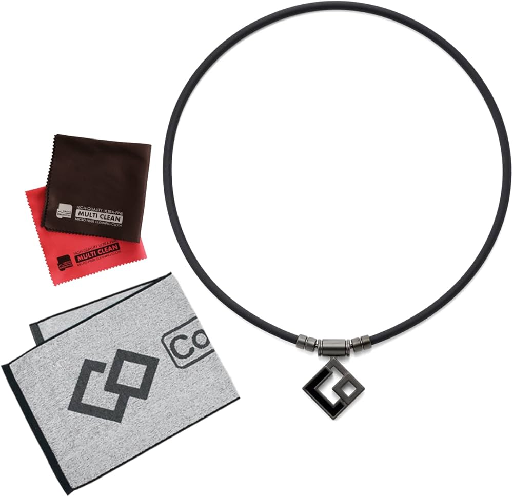 Amazon.co.jp: コラントッテ TAO ネックレス AURA マットブラック LL