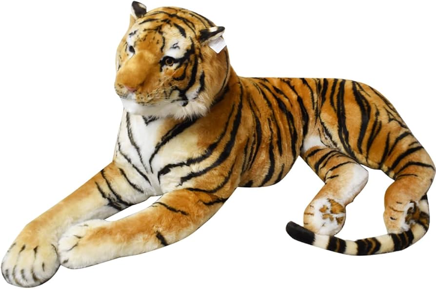 Amazon.co.jp: 虎 ぬいぐるみ トラ 特大 実寸大 200cm 2m リアル とら