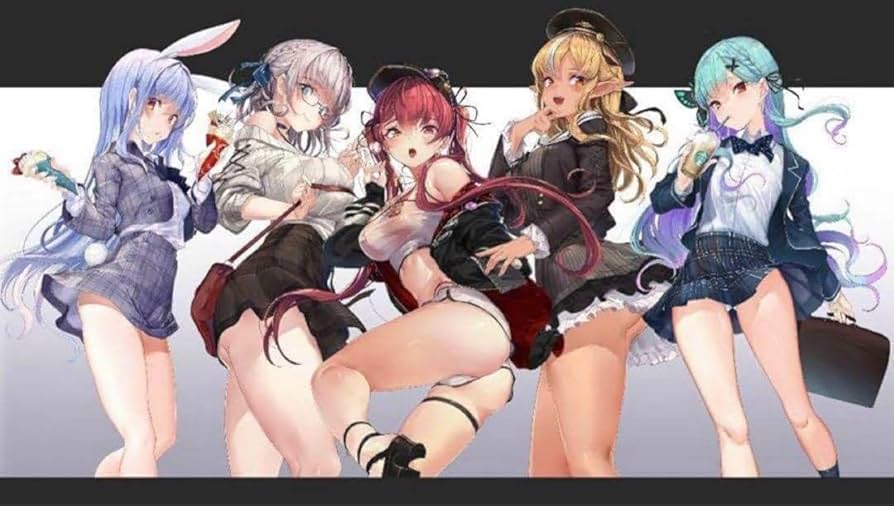 Amazon.co.jp: ホロ 宝鐘マリン 等身大タペストリー 3期生タペストリー