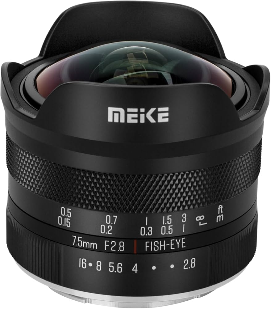 Amazon.com : Meike 7.5mm f2.8 APS-C Large Aperture Wide Angle