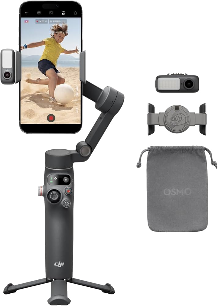 DJI Osmo Mobile 7P-gimbalstabilisator voor iPhone, Android, Native