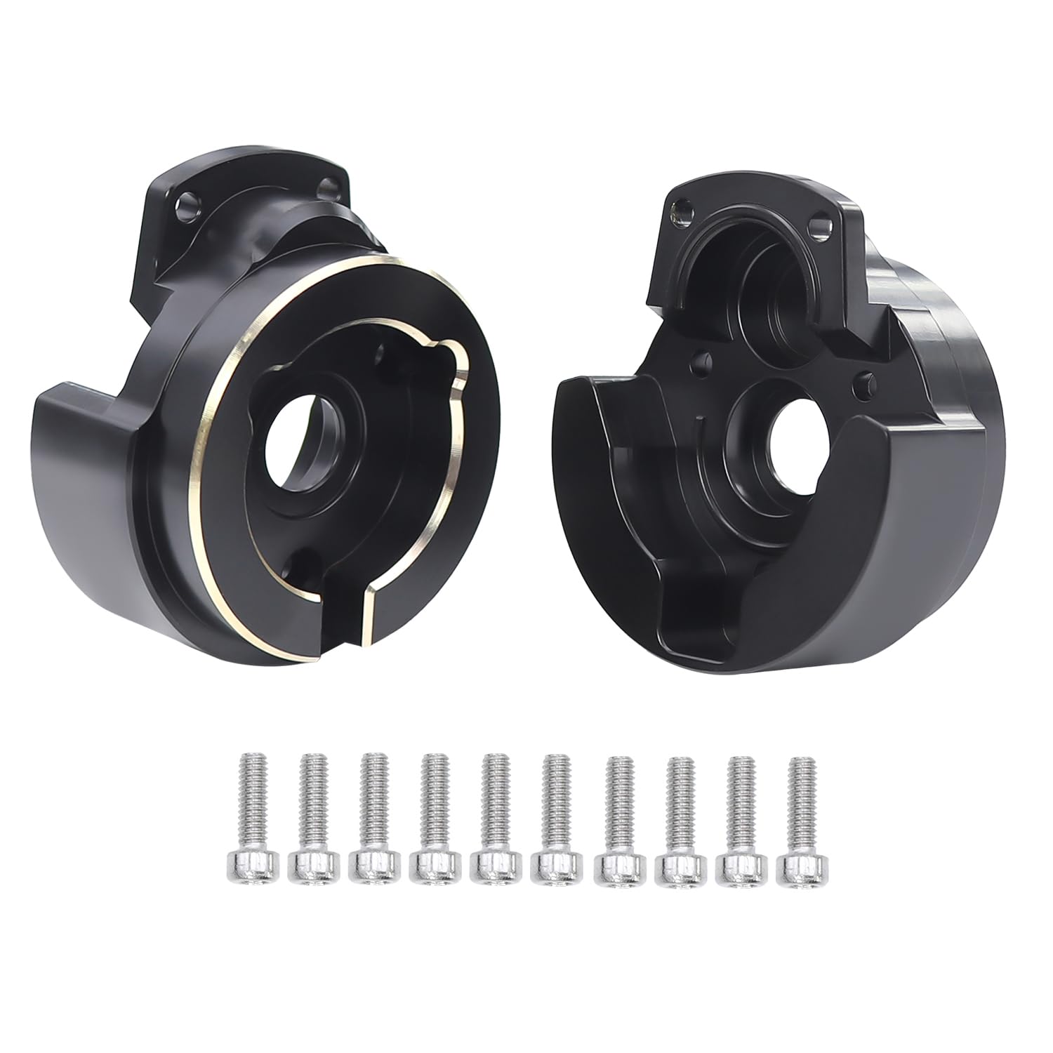 Amazon.com: Brass Portal Front Cover Weights 208g for 1/10 RC