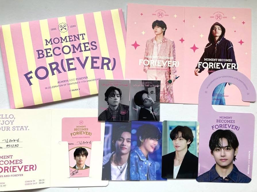 Amazon.co.jp: BTS テテ テヒョン NUNA V マスター カフェ 特典