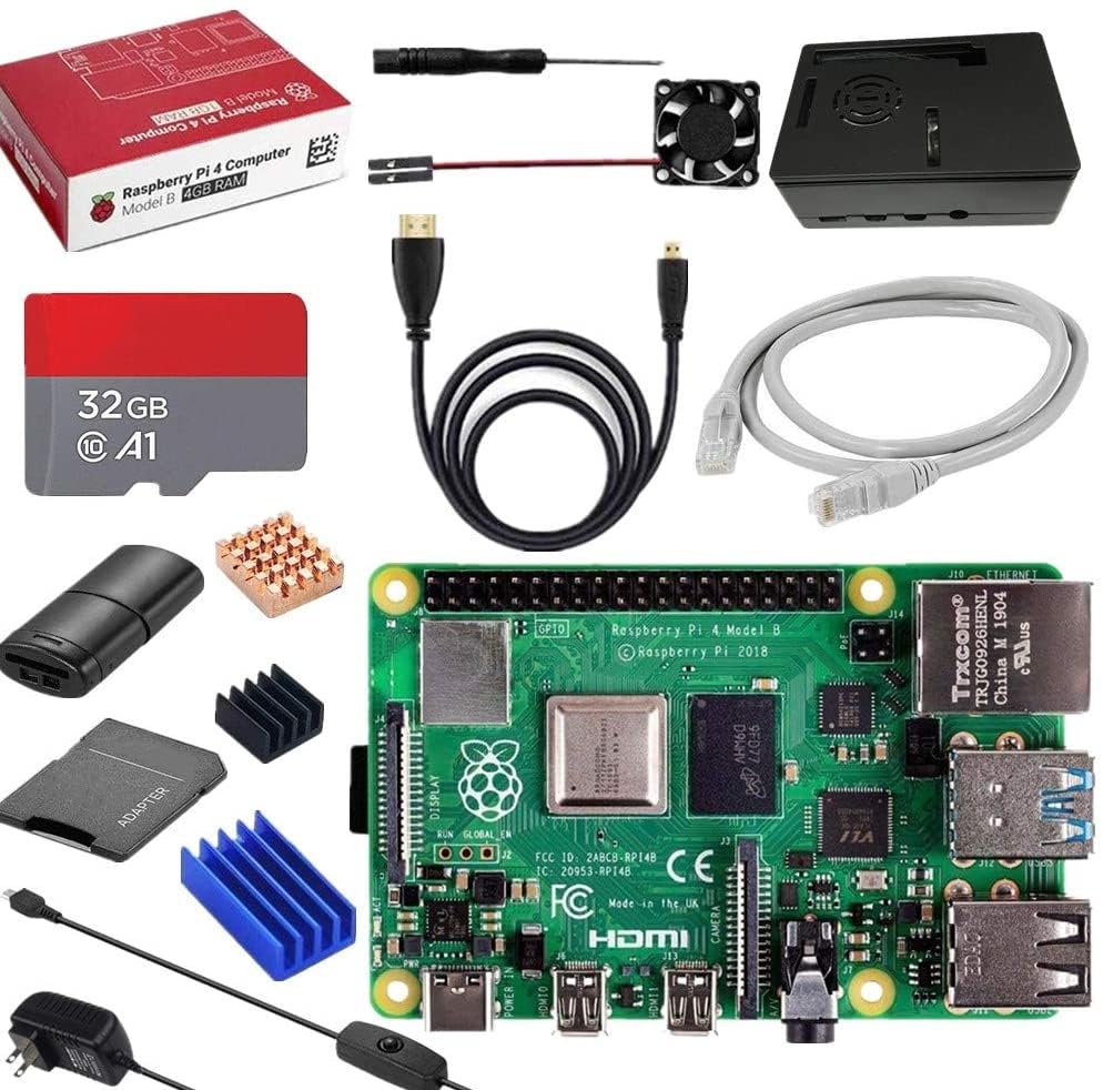 Amazon.co.jp: Vemico Raspberry Pi 4 Model B(RAM 4GB)技適マーク付き