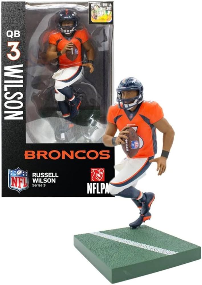 Amazon.com: Imports Dragon Russell Wilson (Denver Broncos) NFL 6
