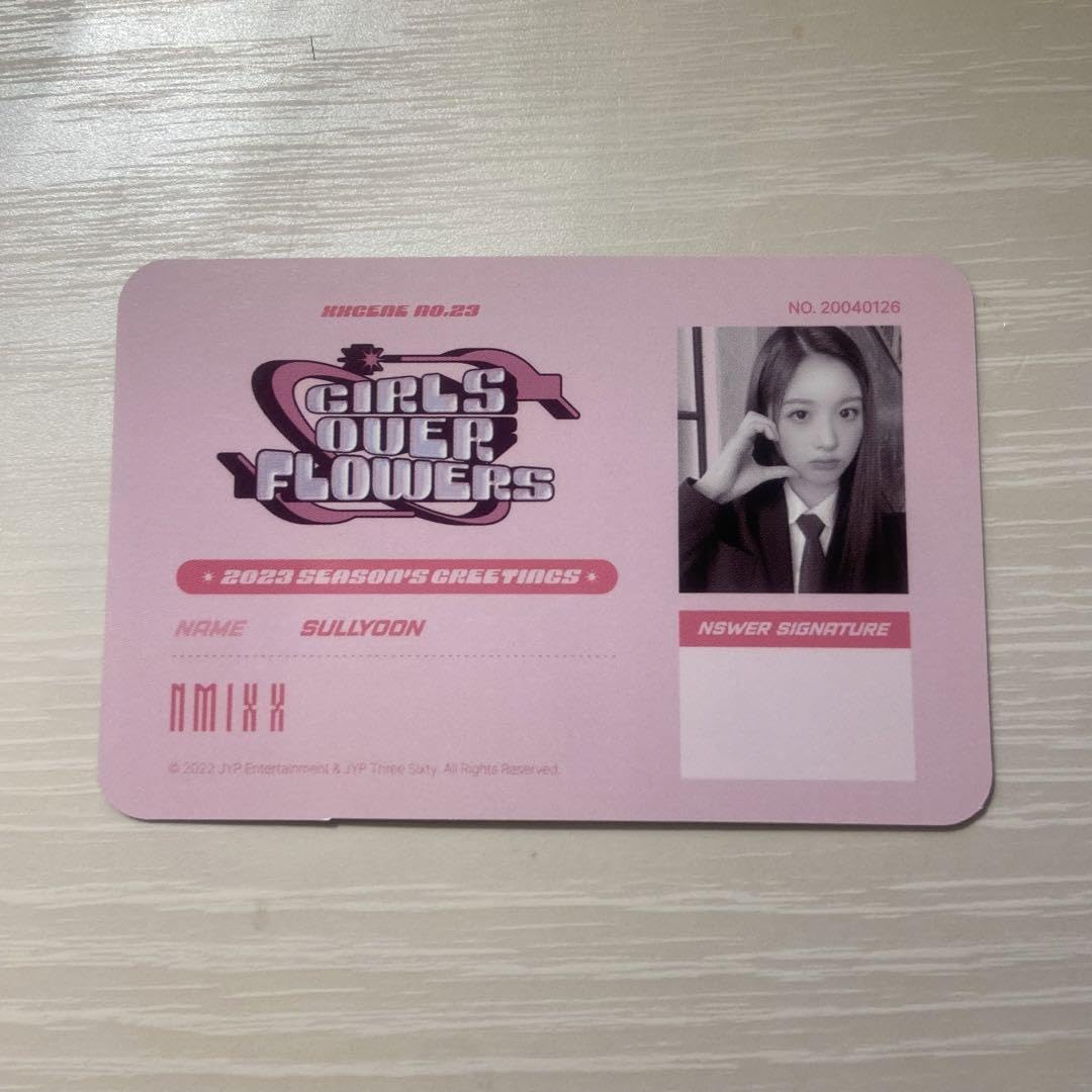 Amazon.co.jp: NMIXX ソリュン シーグリ トレカ JYP 特典 soundwave