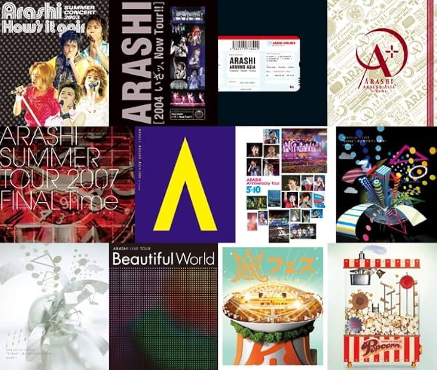 Amazon.co.jp: 【嵐 結成25周年記念】嵐 LIVE Blu-ray 12タイトル