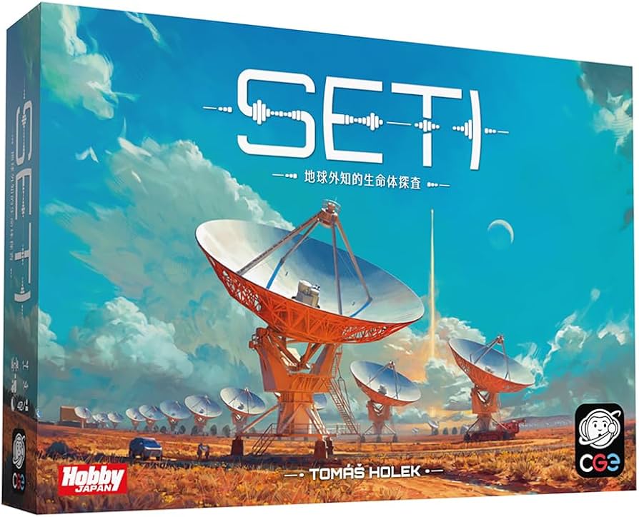 Amazon | ホビージャパン SETI：地球外知的生命体探査 日本語版 (1-4人