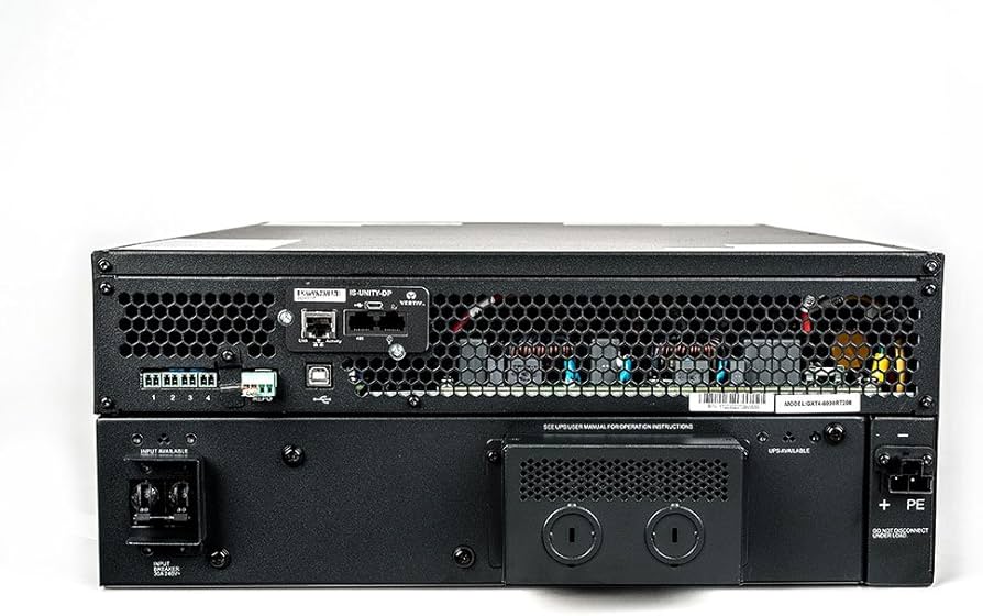 Amazon.com: Liebert GXT4 UPS w/Network Card - 6000VA/4800W 208V