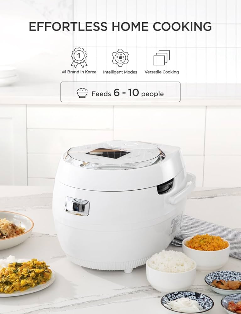 Amazon.com: CUCKOO Micom Rice Cooker 10-Cup Uncooked / 20-Cup