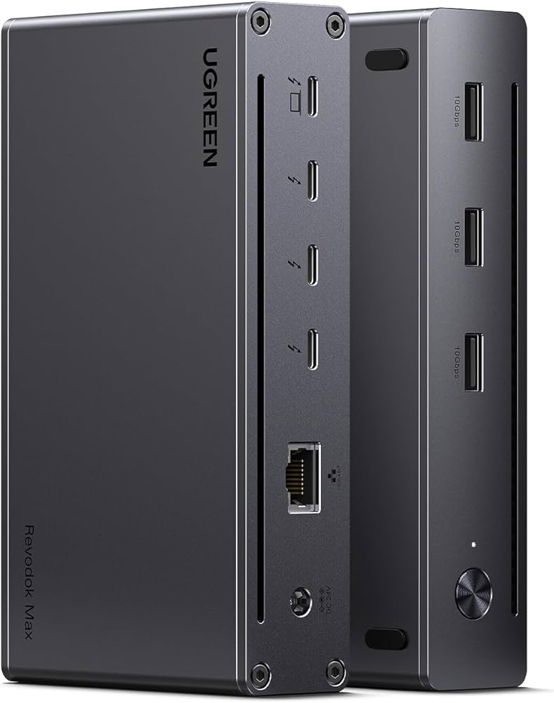 UGREEN Revodok Max 208 Thunderbolt Dock 8 em 1 com Thunderbolt 4