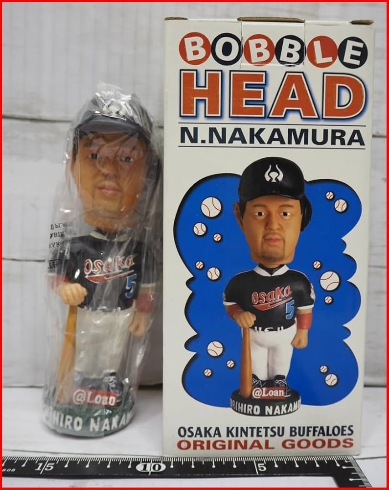 Amazon.co.jp: 大阪 近鉄バファローズ【中村 紀洋#5黒アウェイ