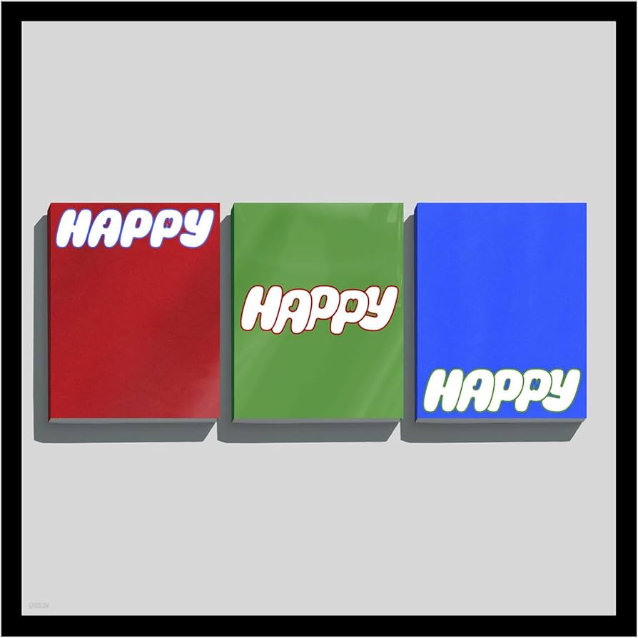 Amazon.com: JIN Happy 1st Album with Tracking Sealed BTS (Standard