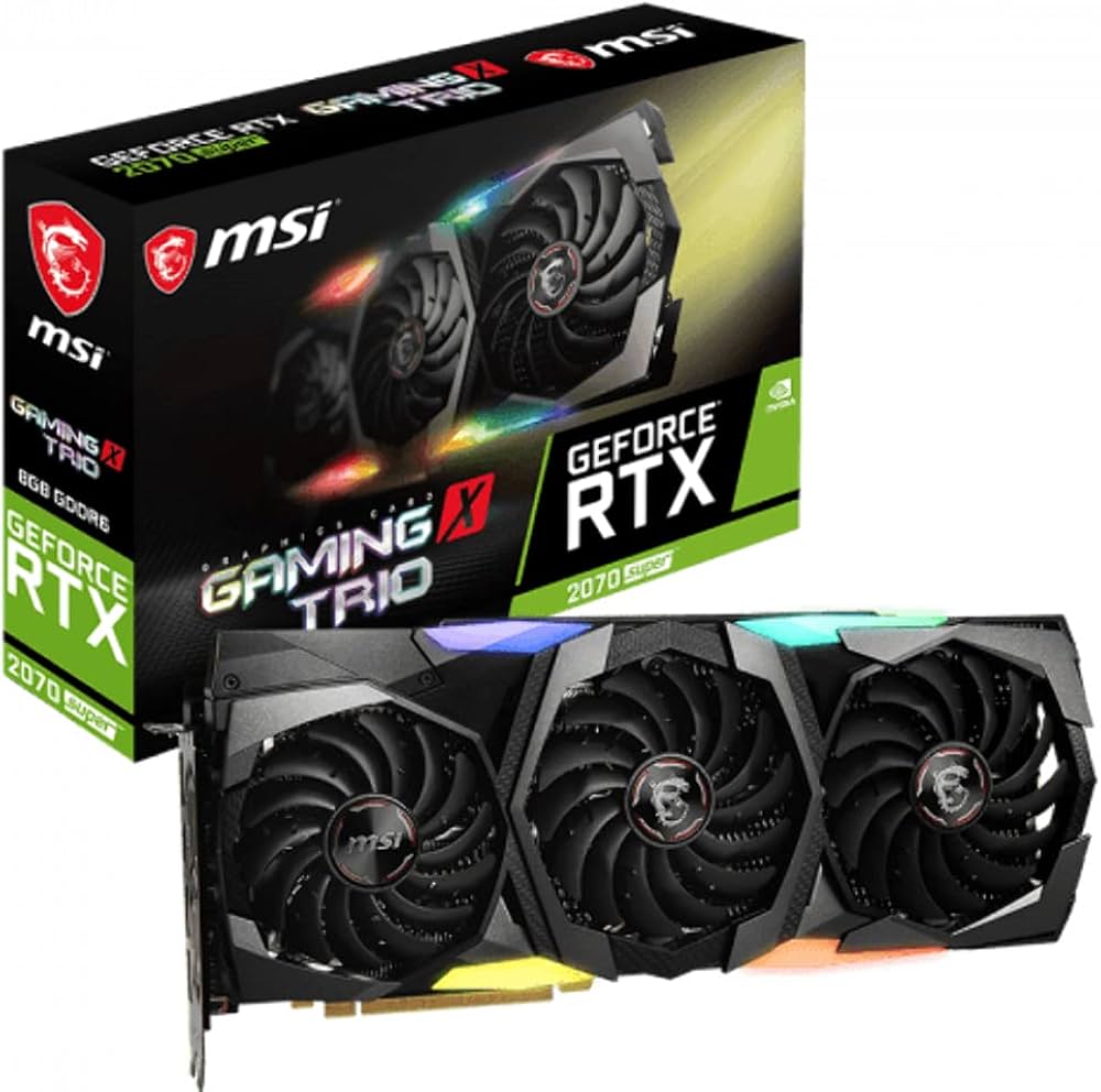 Amazon.in: Buy MSI GeForce RTX 2070 Super Gaming X Trio 8GB GDDR6