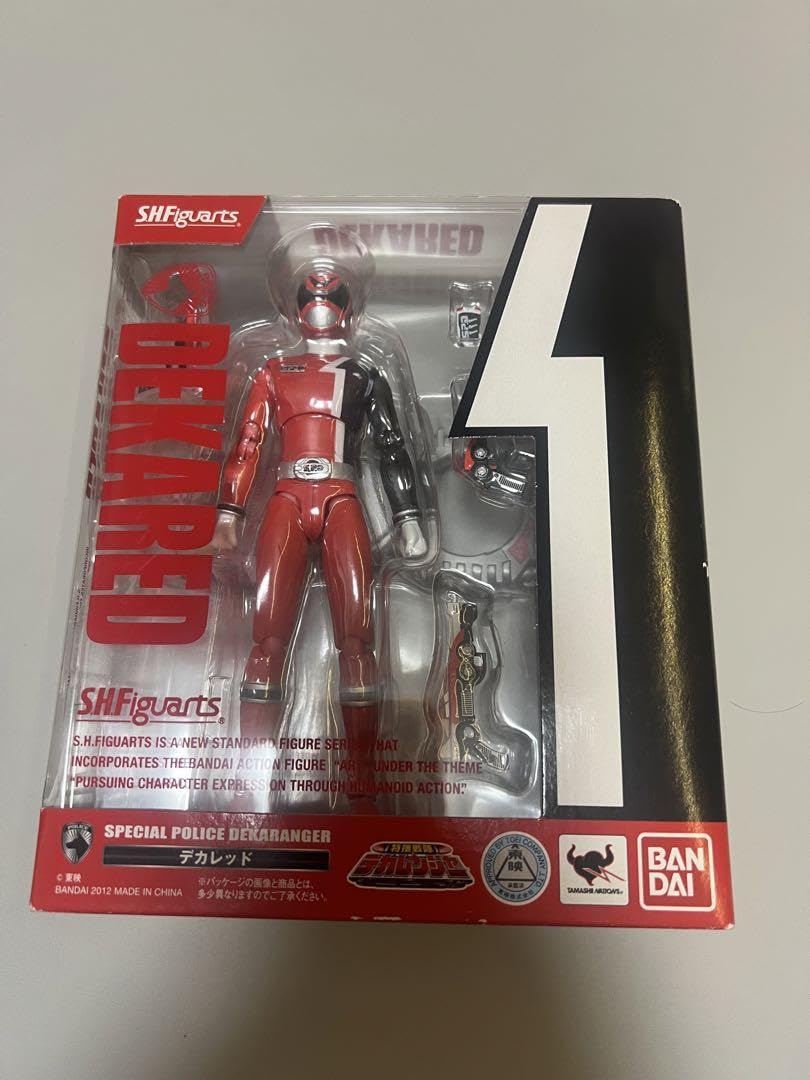 Amazon | s.h.フィギュア デカレッド 特捜戦隊デカレンジャー