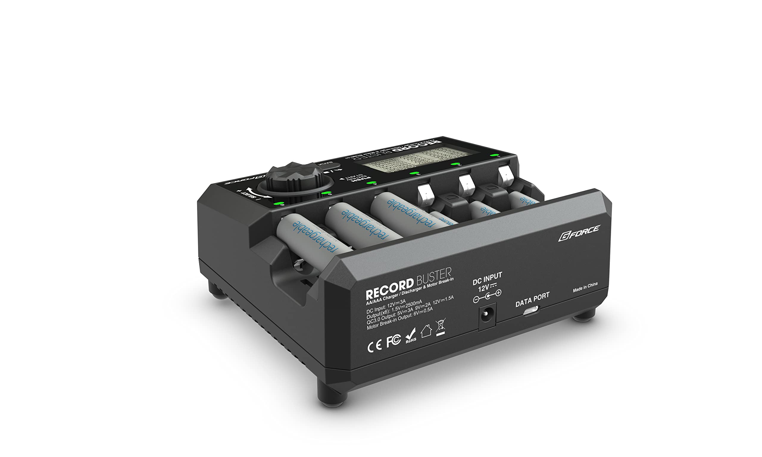 Amazon | ジーフォース Record Buster AA/AAA Charger G0156 日本正規