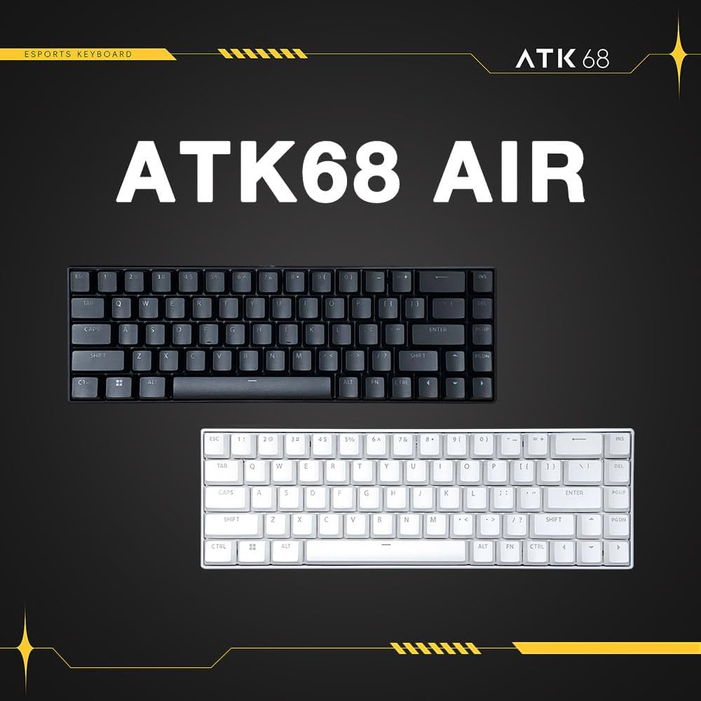 Amazon | VXE ATK68 AIR ラピッドトリガーキーボード RAESHAスイッチ