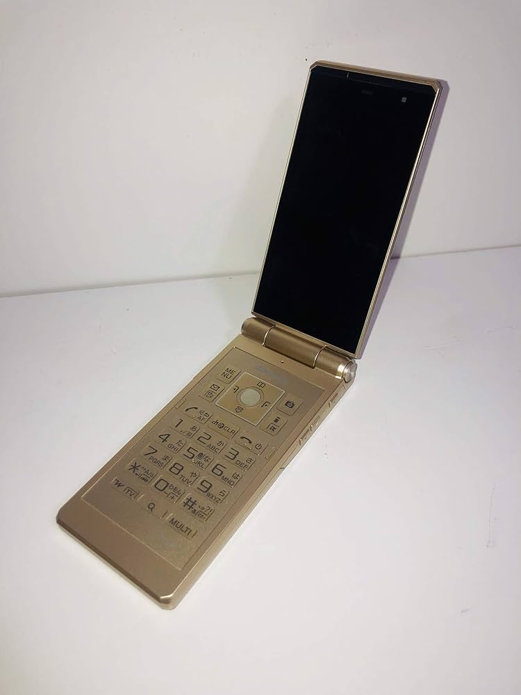 Amazon | docomo F-07F ゴールド 白ロム | 携帯電話本体 通販