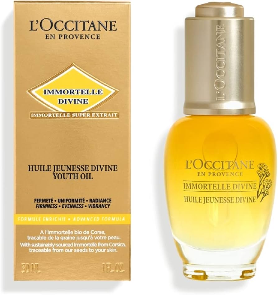 L'Occitane イモーテル ディヴァイン ユースオイル 30ml Amazon.co.jp