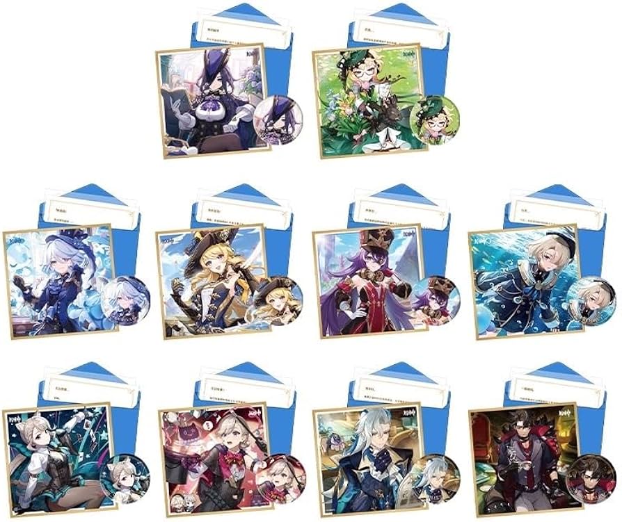 Amazon.co.jp: 原神 公式グッズ 正規品 命定の日 キャラ誕生日グッズ