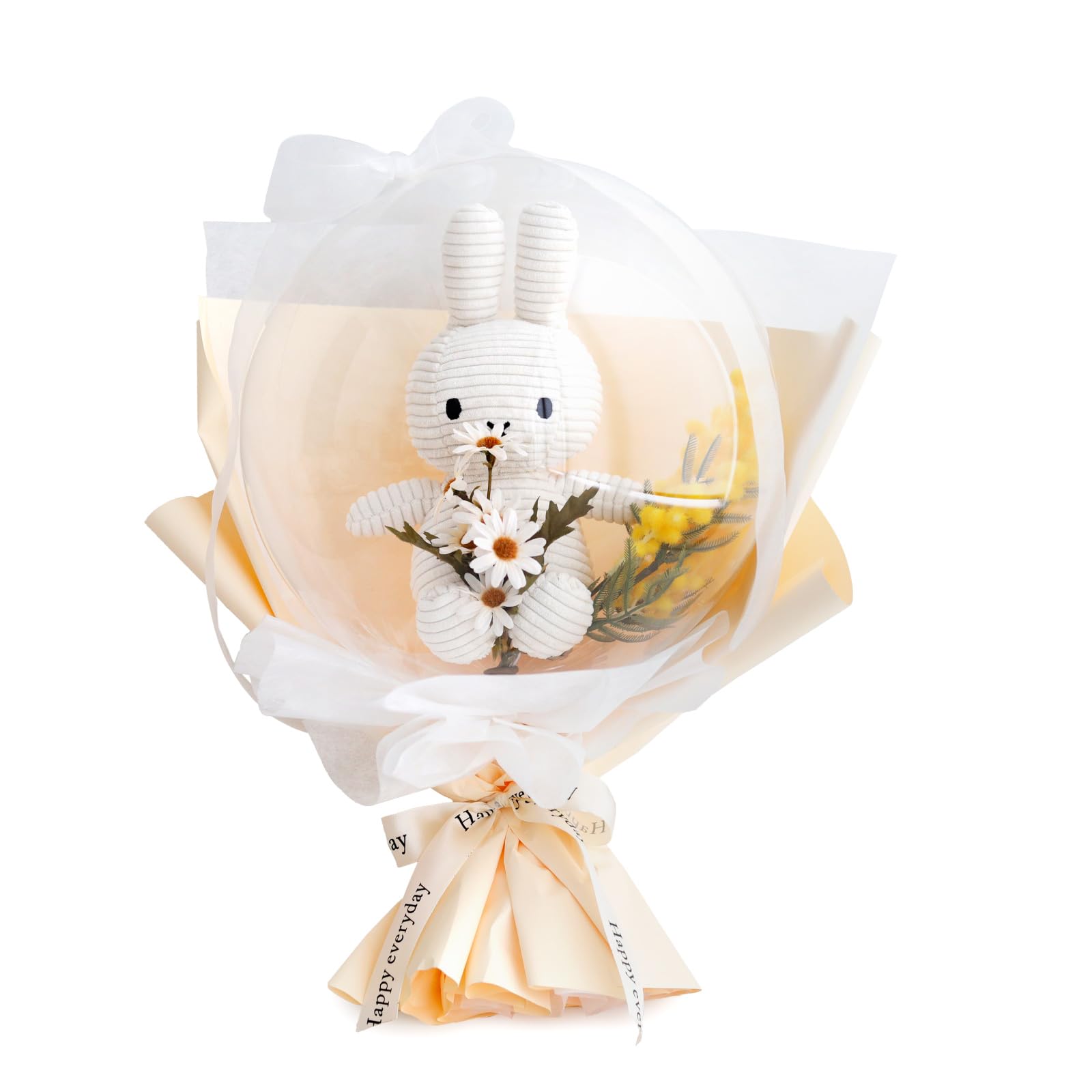 Amazon.co.jp: 花束 バルーン ミッフィー ぬいぐるみ バルーンギフト