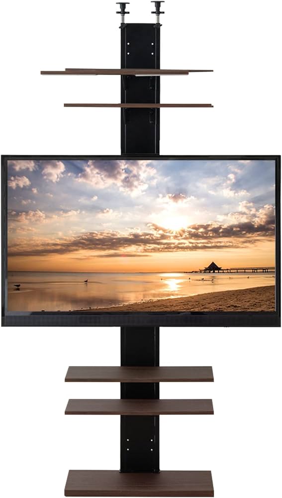 Amazon.co.jp: タンスのゲン テレビスタンド 壁寄せ 32型～65型対応