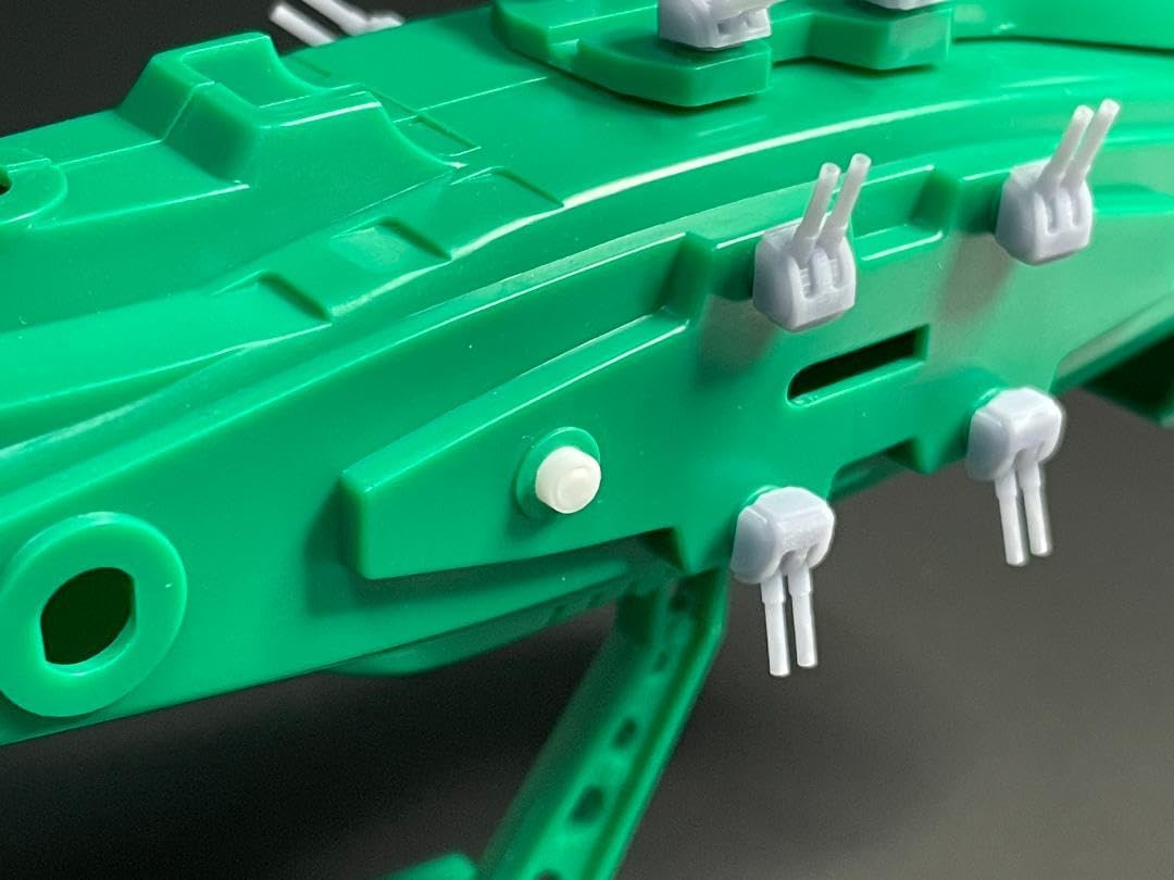 Amazon.co.jp: 機動戦士 旧キット 1 1200 マゼラン 主砲対空機銃セット