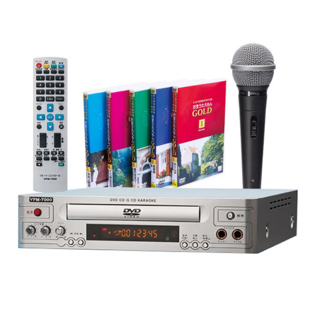 Amazon.co.jp: テイチクdvdカラオケ うたえもん カラオケセット 家庭用