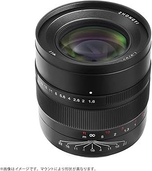 Amazon.co.jp: 中一光学 SPEEDMASTER 80mm F1.6 Gマウント 富士