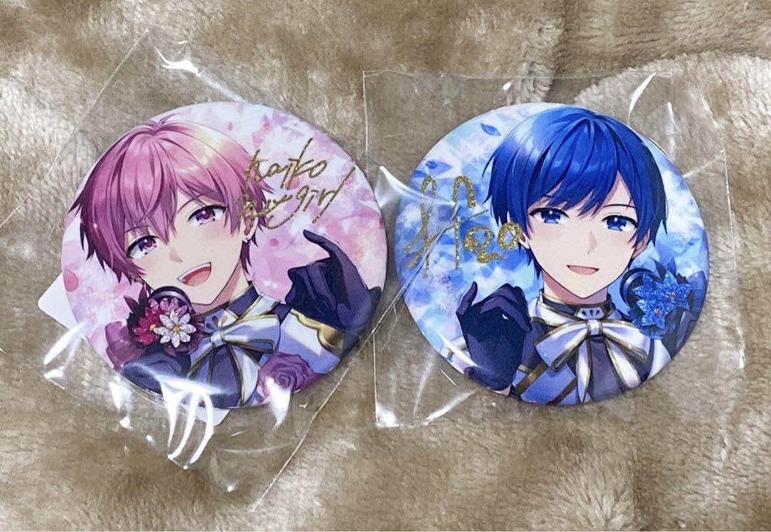 廃盤品⭐︎いれいす If いふ 活動3周年記念複製サイン入り缶バッジ