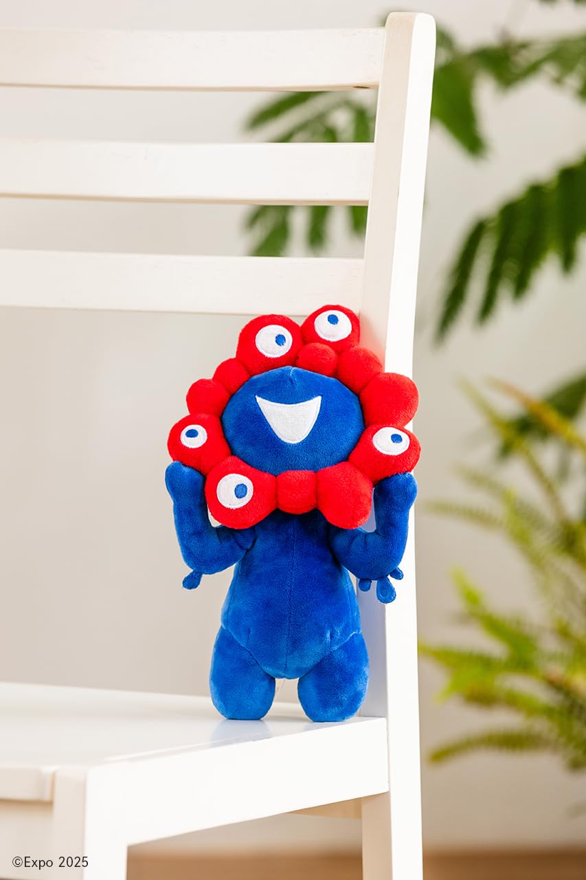 新刊情報】大阪・関西万博 公式キャラクター ミャクミャク ぬいぐるみ