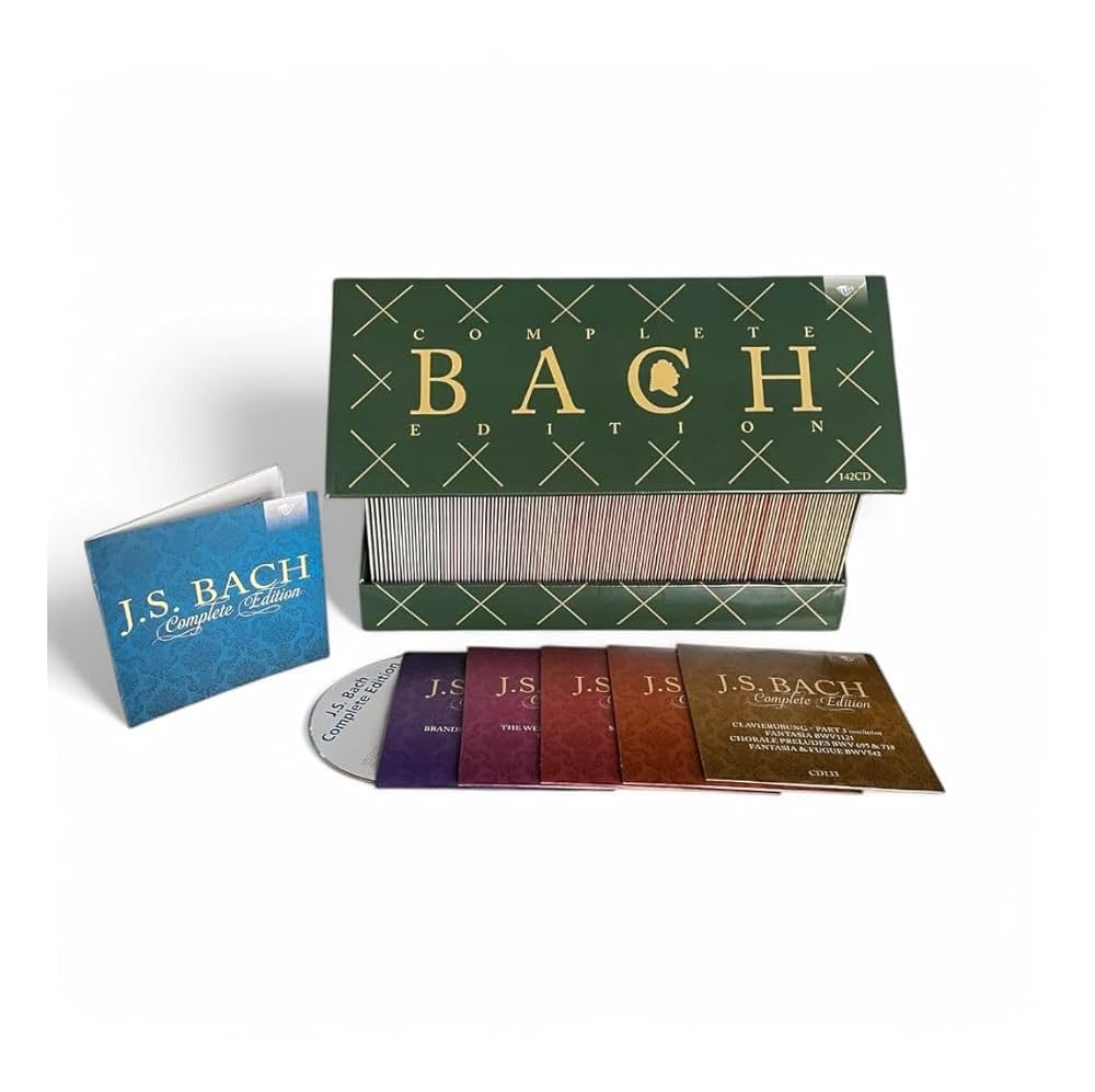 クラシック E1-1-02Bach Edition Complete Works 160CD J.S. Bach
