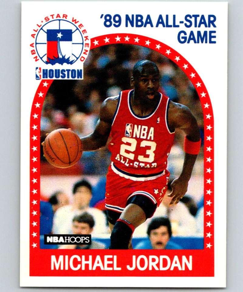 Amazon.com: 1989-90 Hoops #21 Michael Jordan All-Star NBA