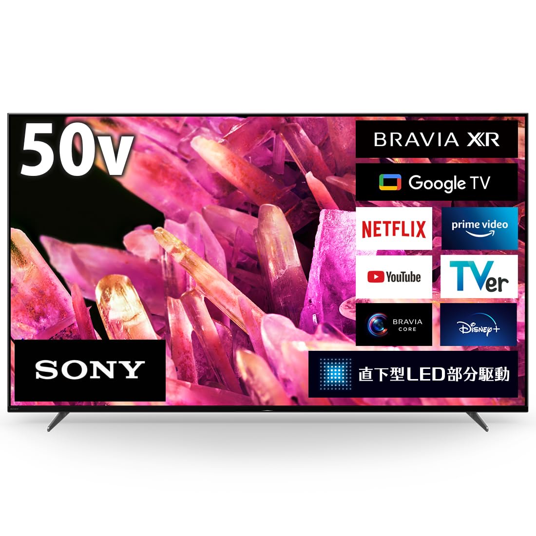 Amazon | ソニー 50インチ 4K 液晶 テレビ ブラビア XRJ-50X90K BRAVIA
