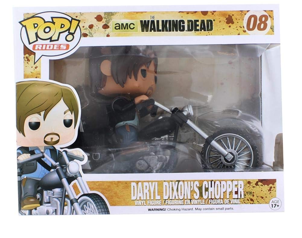 Amazon.com: Funko POP Rides: Walking Dead - Daryl's Bike Action
