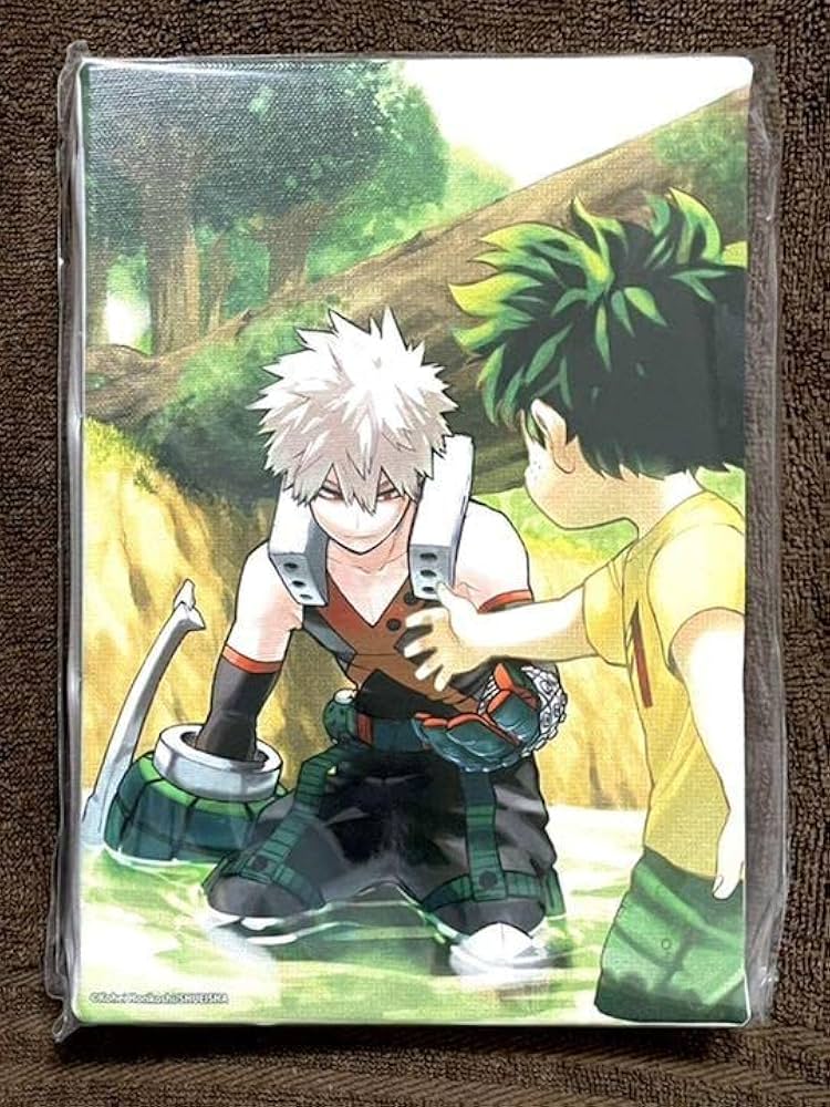 Amazon.co.jp: フルカラーアートボード ヒロアカ展 限定 29巻 爆豪 緑