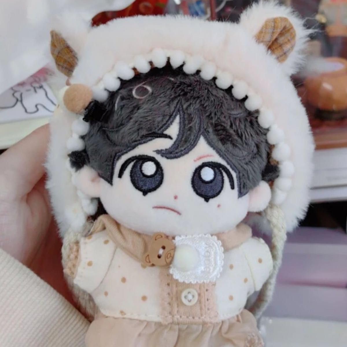 BTS BTS テテ 10cm ぬいぐるみ V マスターぬいぐるみBOOBOOTAE 10cm