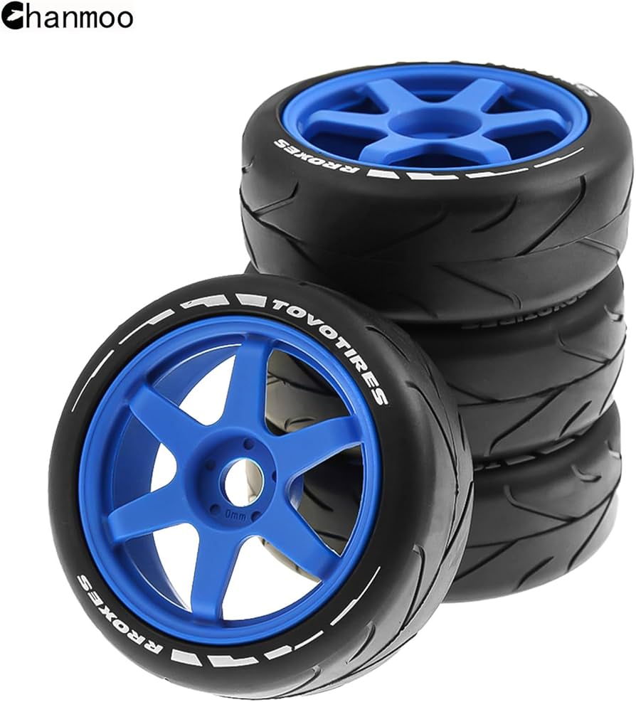 Amazon | Chanmoo 1/8 RCオンロードタイヤとハードプラスチック