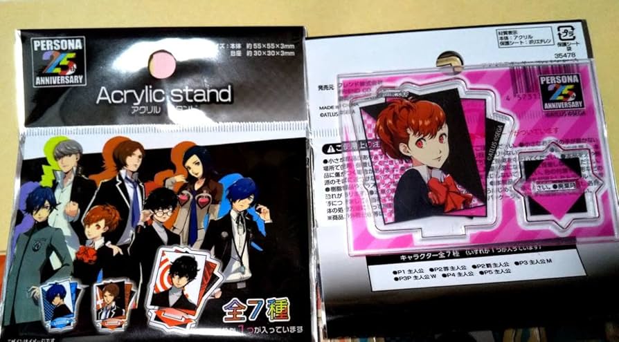 Amazon.co.jp: ペルソナ25周年記念 アクリルスタンド 7種セット