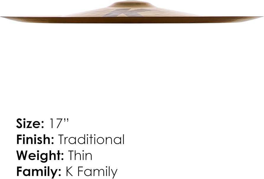 Amazon.com: Zildjian K Series China Crash - 17 Inches : Musical