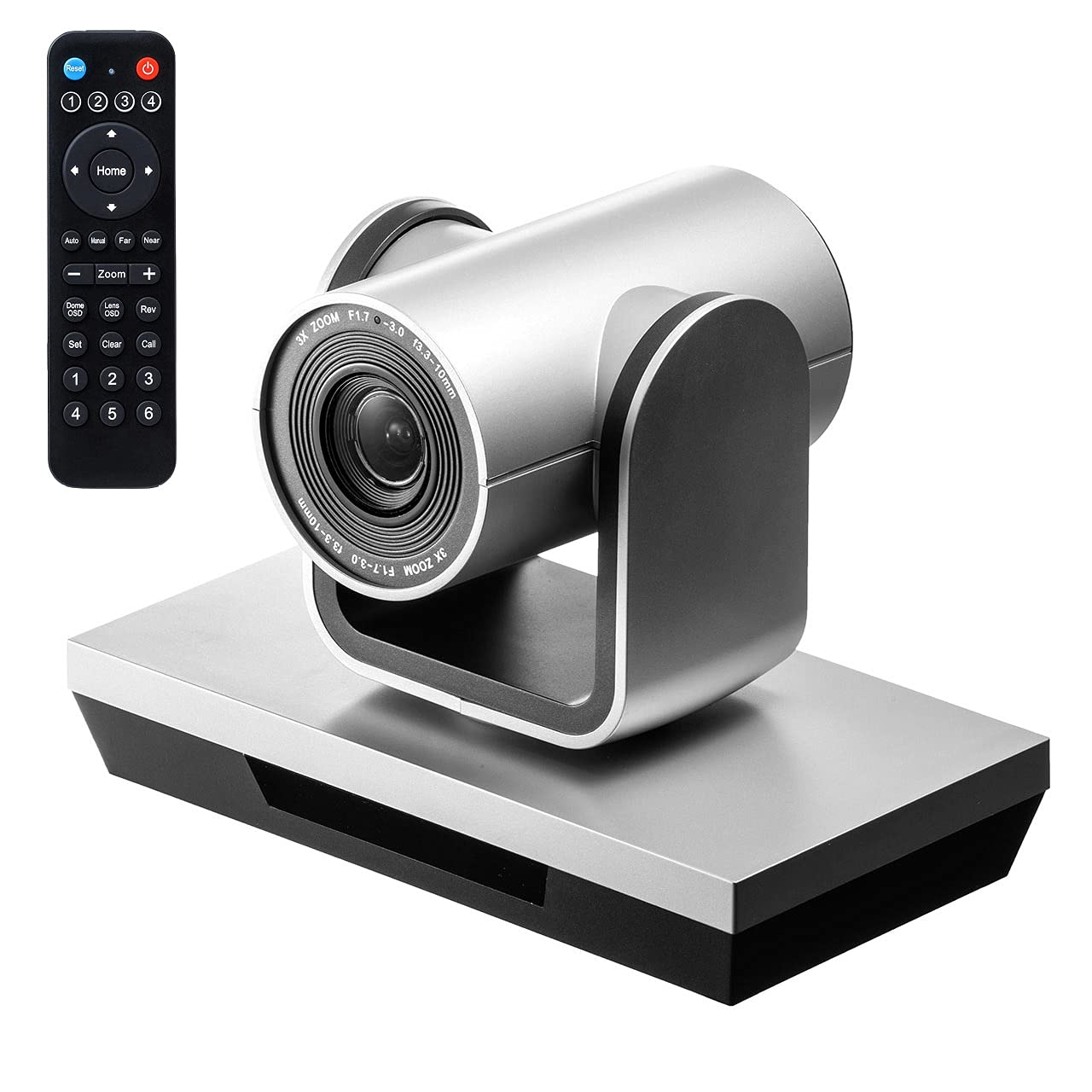 Amazon.co.jp: サンワダイレクト WEB会議カメラ 3倍ズーム 210万画素