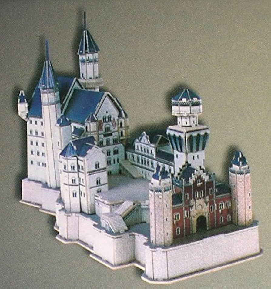 Amazon.co.jp: アーキテクト 3Dパズル ノイシュバンシュタイン城 単品