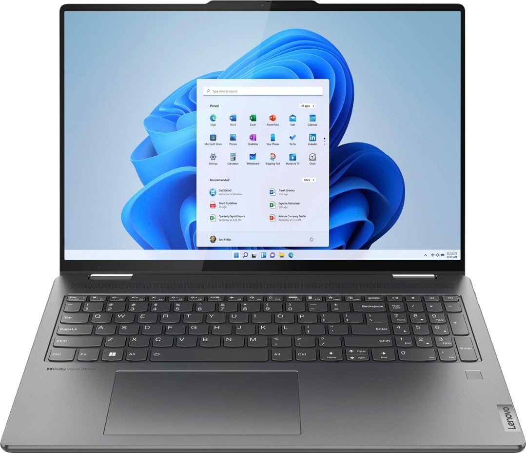 Amazon.com: LENOVO Yoga 7 2023 2-in-1 Laptop 16