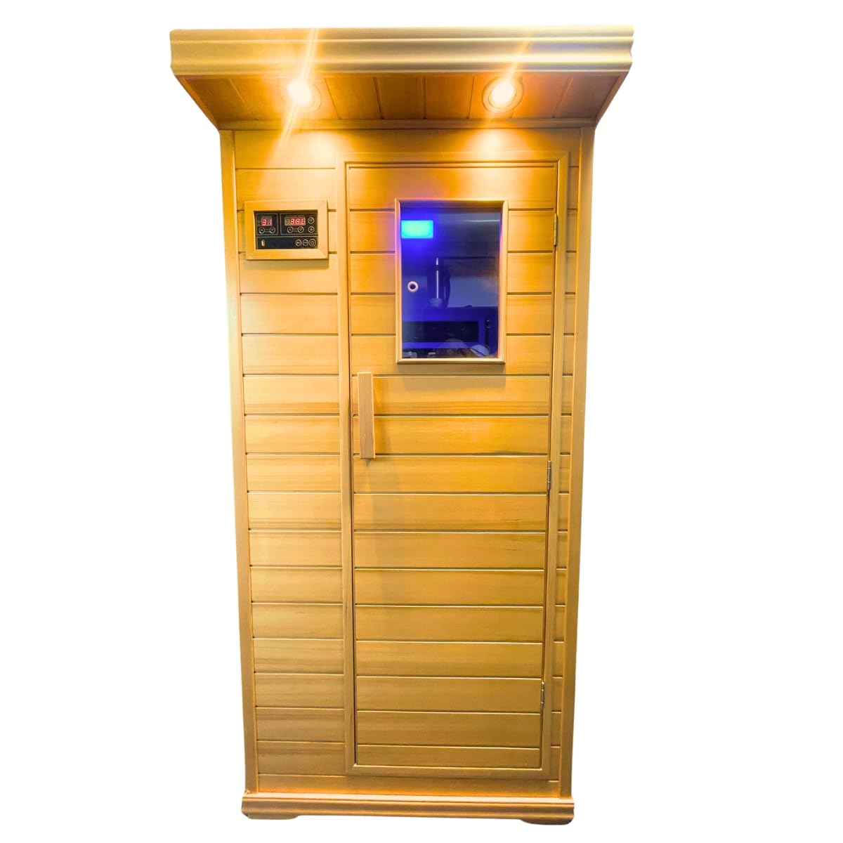 Amazon.co.jp: 家庭用サウナ1人用 個室 コンパクトタイプ 自宅サウナ