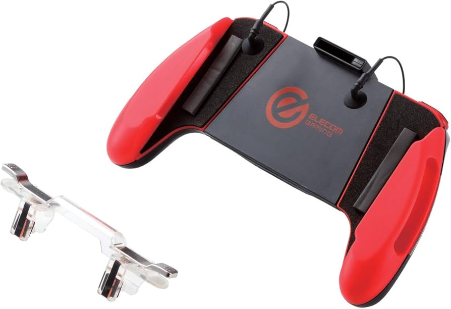 Amazon.co.jp: エレコム スマートフォン用 ゲーミング ボタン付き