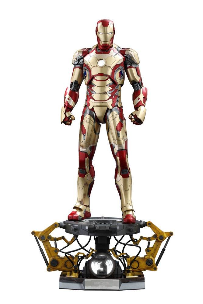 Amazon.com: Hot Toys Marvel Iron Man 3 Iron Man Mark XLII 1/4
