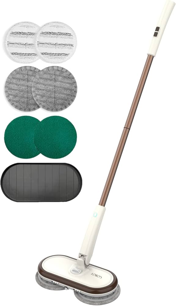 Amazon｜GOBOT 電動モップ コードレス回転モップクリーナー 軽量化